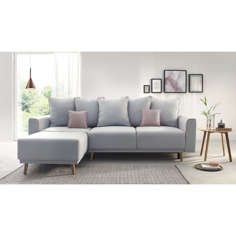 Kleines Ecksofa Mit Bettfunktion / DOMO collection Ecksofa, mit